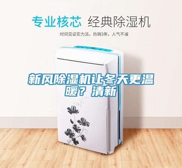 新風(fēng)除濕機讓冬天更溫暖？清新