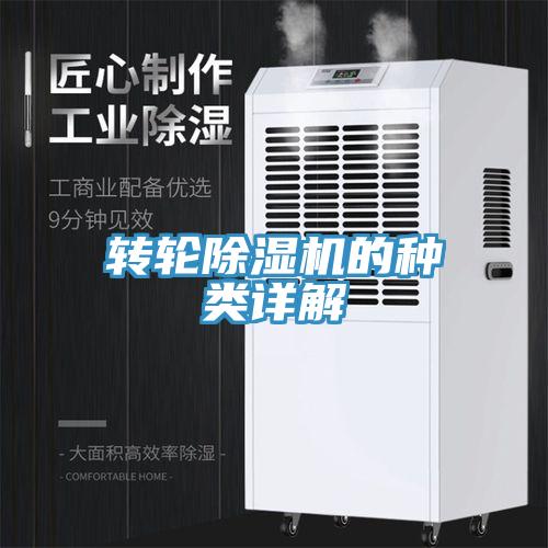 轉輪除濕機的種類詳解