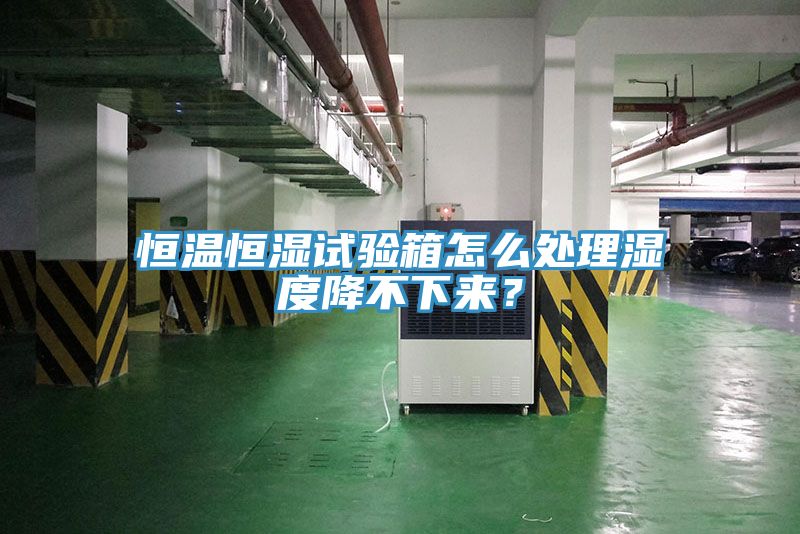 恒溫恒濕試驗箱怎么處理濕度降不下來？
